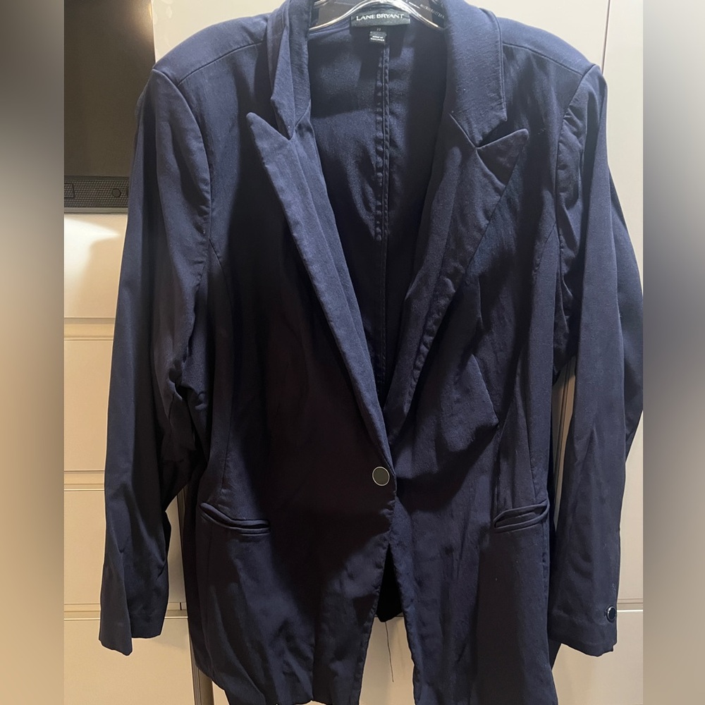 Lane Bryant Blazer. Navy Blue. Size 22